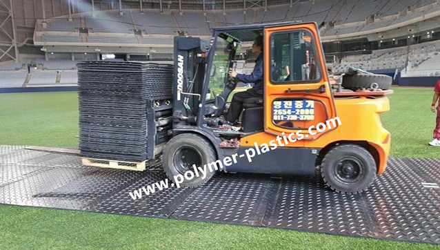 HDPE Ground Protection Mat for Korean Client