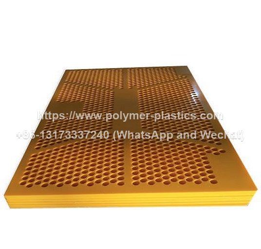 CNC machined textured hdpe sheet