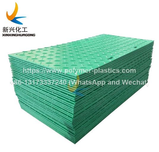 hdpe ground protection mat