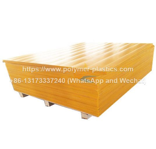 yellow uhmwpe sheet