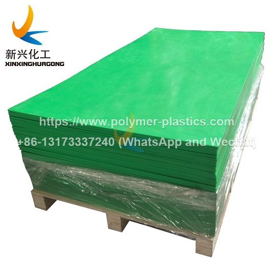 green color uhmwpe sheet