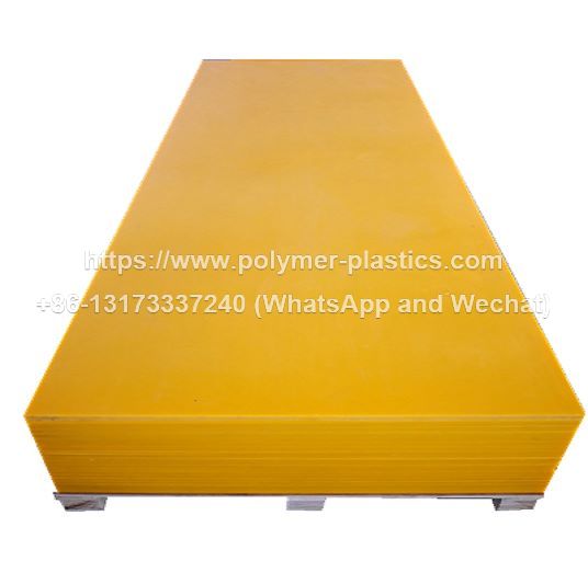 yellow color uhmwpe sheet