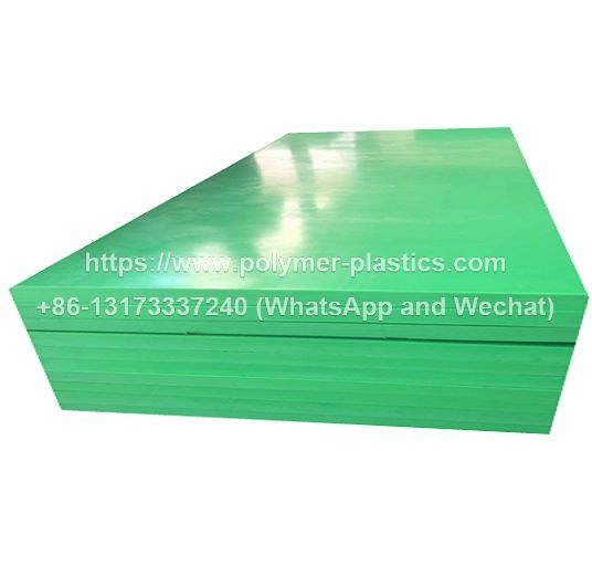 green uhmwpe sheet for liner solution