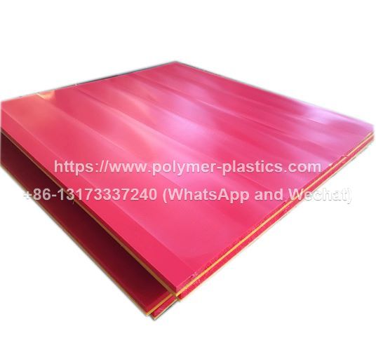 dual colored uhmwpe sheet