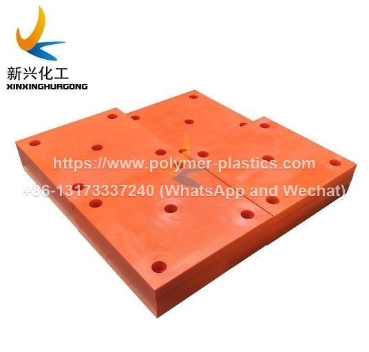 orange color uhmwpe fender pad