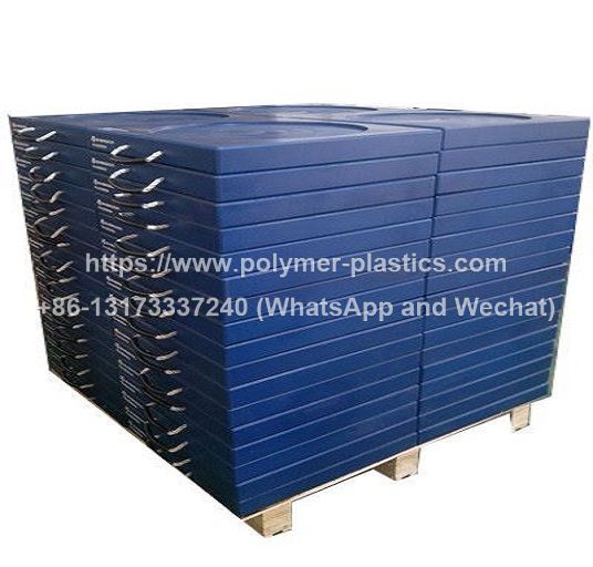 square shape uhmwpe outrigger pad