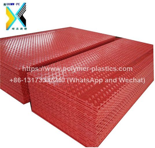 temporary roadway mat