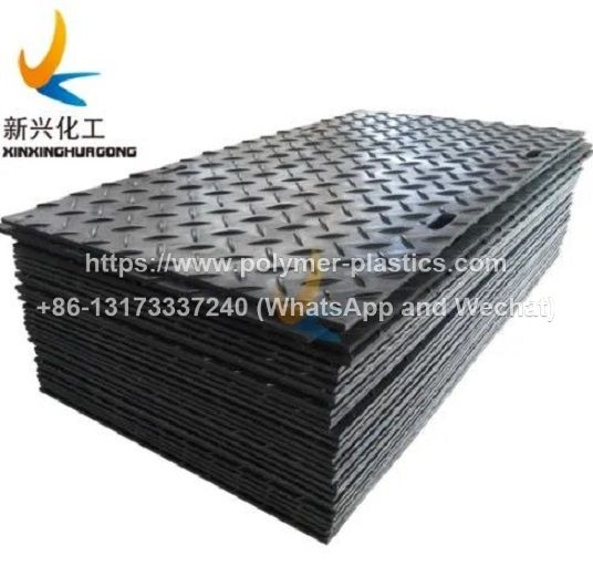 PE polymer ground mats