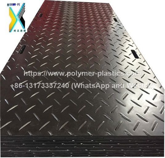 black color uhmwpe hdpe mats