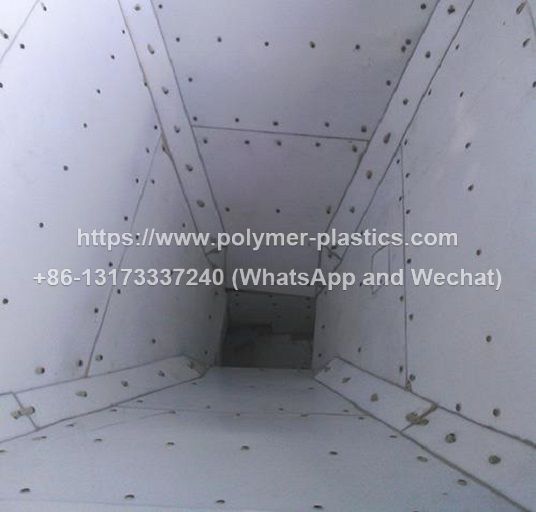 wear resistant uhmwpe chute