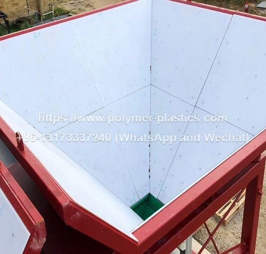 uhmw polyethylen hopper liner