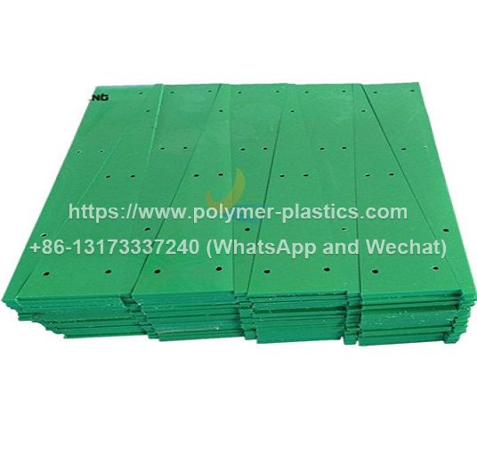 green color uhmwpe wear strip