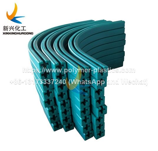 uhmwpe wear strip and chain guide