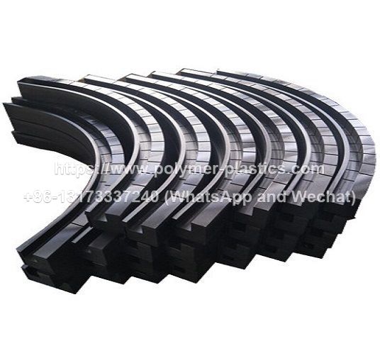 conveyor system uhmwpe chain guide track and guide rail