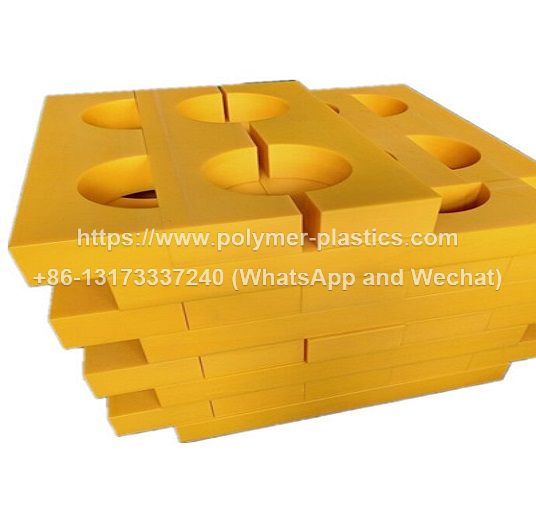 uhmwpe pipe and pipeline support and spacer