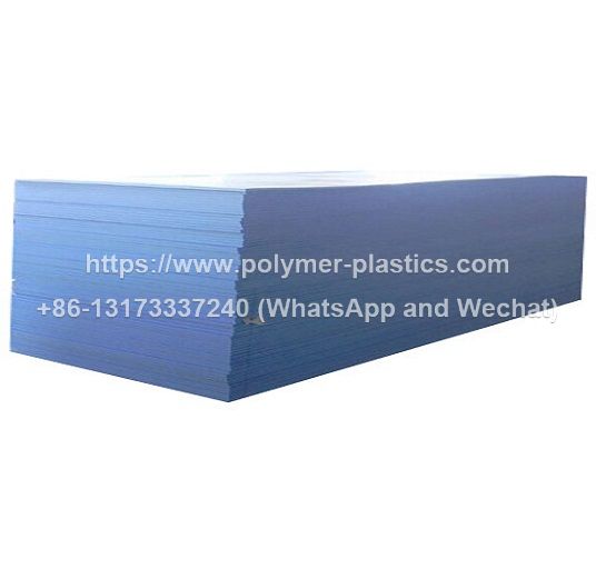 blue hdpe sheet