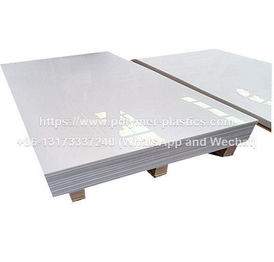 white hdpe sheet