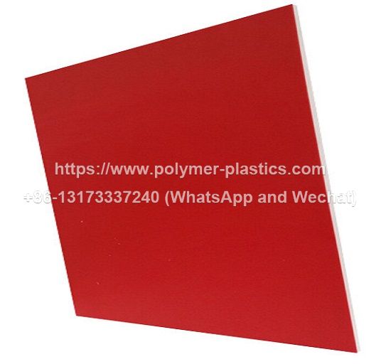 orange peel textured surface hdpe sheet