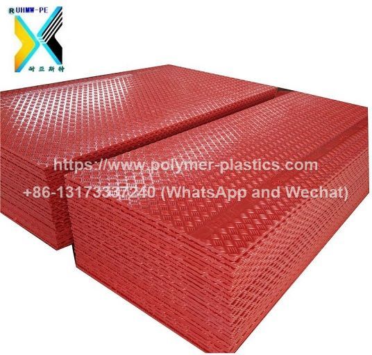 HDPE access mats