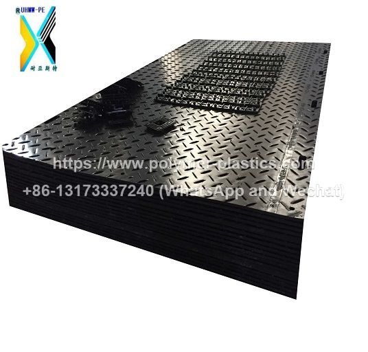 HDPE ground protection mats