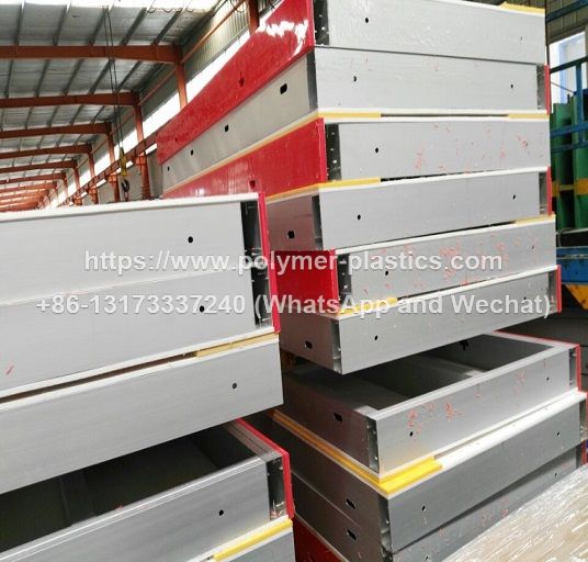 HDPE dasher boards with aluminum frame