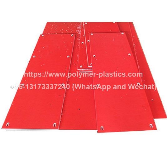 machined HDPE profiles