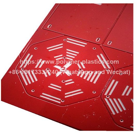 rought surface colorcore HDPE parts