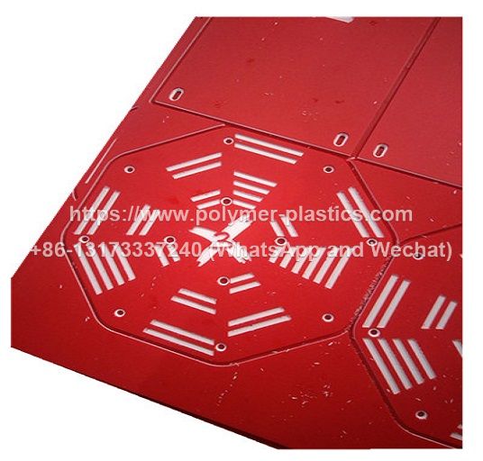 CNC machined HDPE profiles