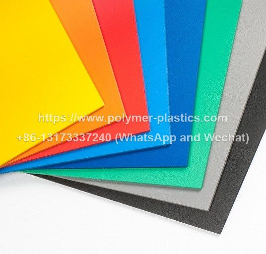 PVC Sheet Cut To Size In A Range Of Colours