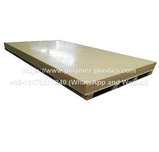 Natural Nylon Sheet 500mm x 300mm x 40mm