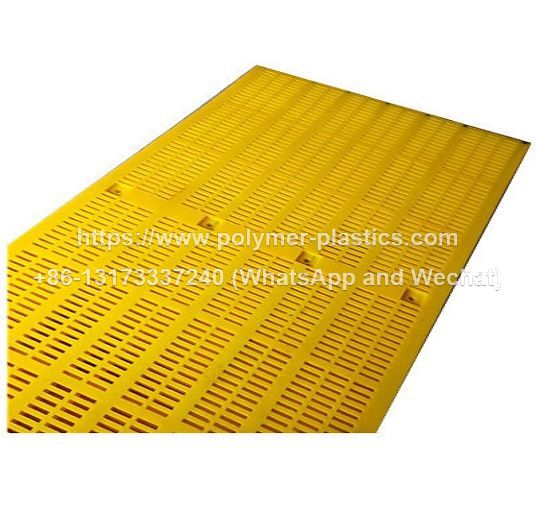 Wear resistance polyurethane sieve plate