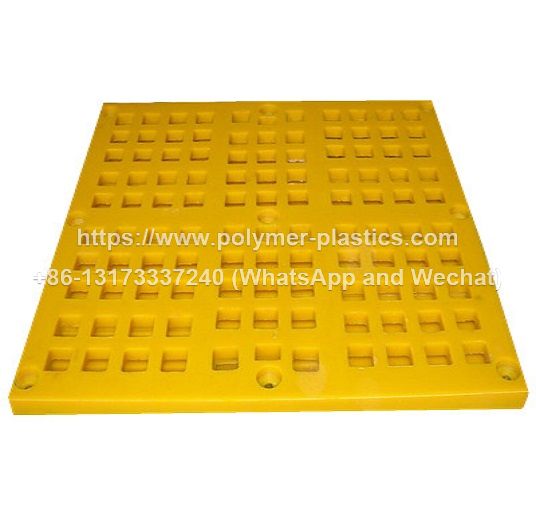 Wear resistance polyurethane sieve plate