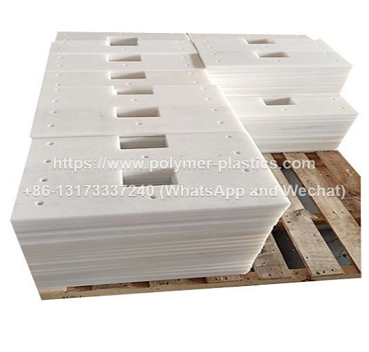 UHMWPE drag flight plastic scraper blade UHMWPE scraper blade for chain drag conveyor