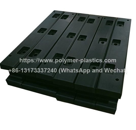 CNC machined UHMWPE block and cushion block