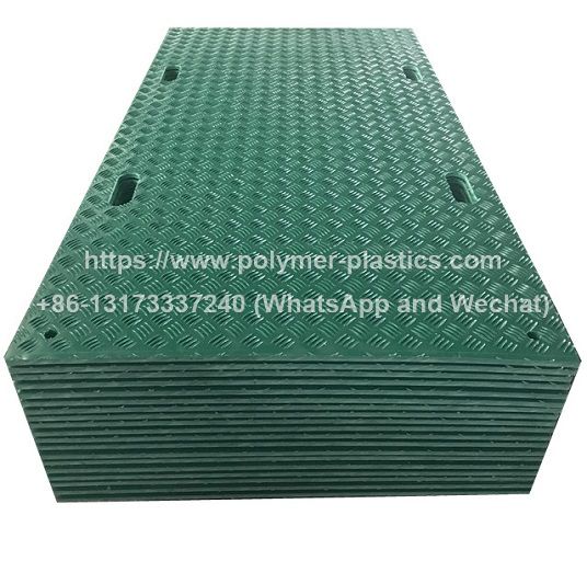 polyethylene temporary road mat