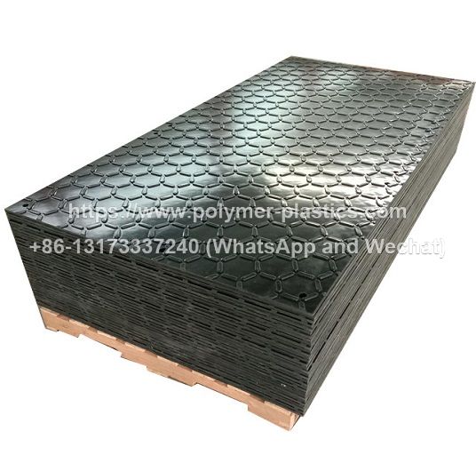 plastic temporary road mat