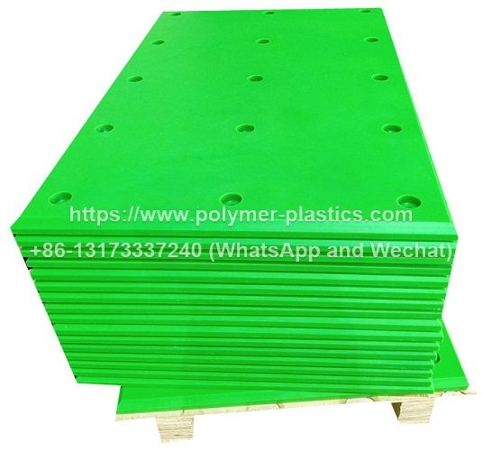ship fendering system with UHMWPE