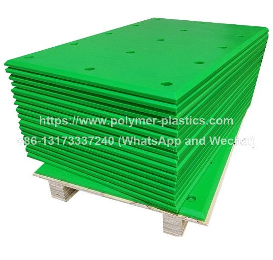 jetty head with uhmwpe