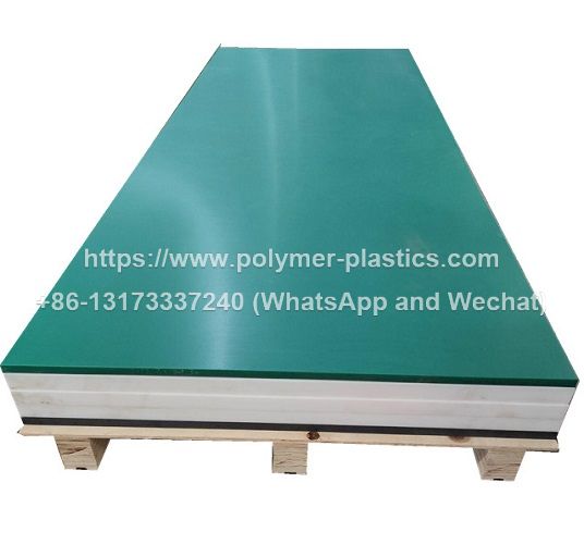 wear resistant green color uhmwpe sheet