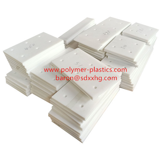 white color UHMWPE scraper blade