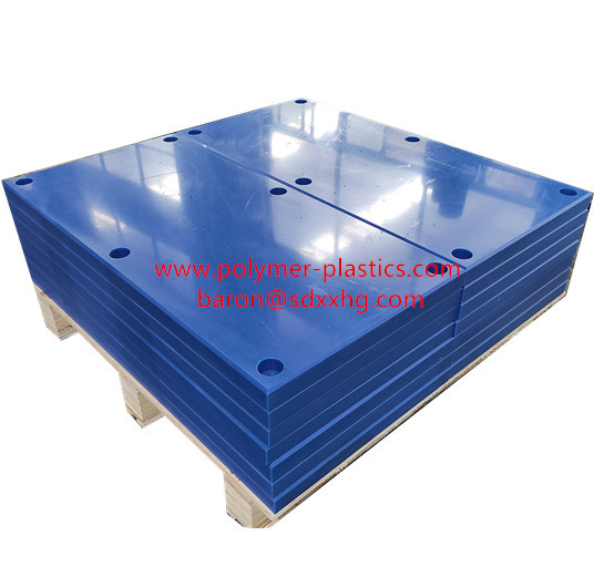 Blue UHMWPE Fender Facing Panel