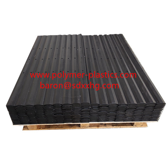 black color uhmwpe wear strip