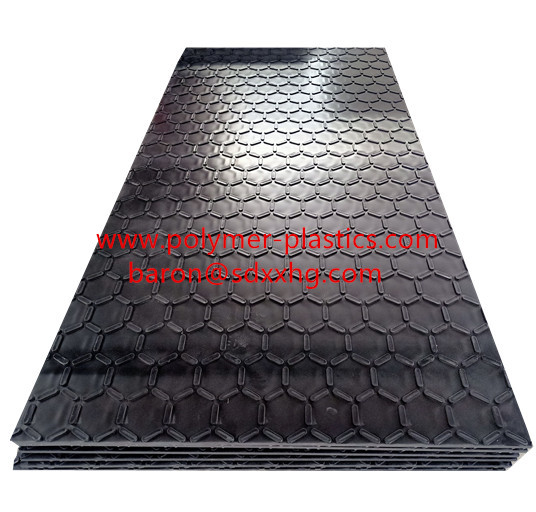 black color 2440x1220x12.7/8'x4'x0.5'' ground protection mat