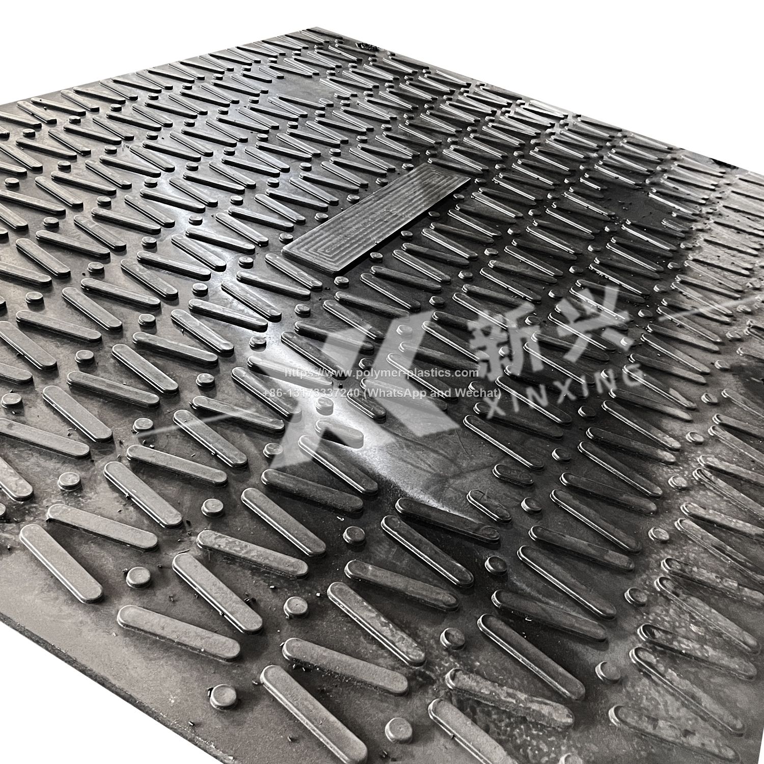 Custom Logo UHMWPE Heavy Duty Ground Protection Track Mats Temporary Road Mats