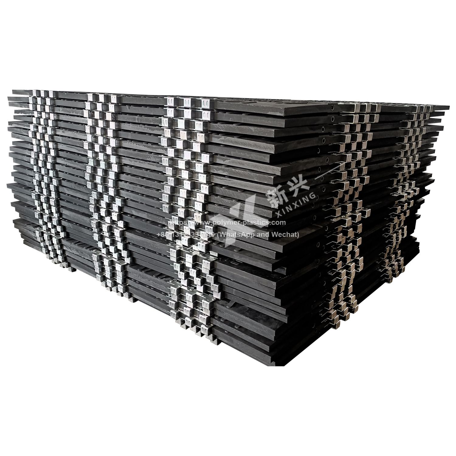 Custom Logo UHMWPE Heavy Duty Ground Protection Track Mats Temporary Road Mats