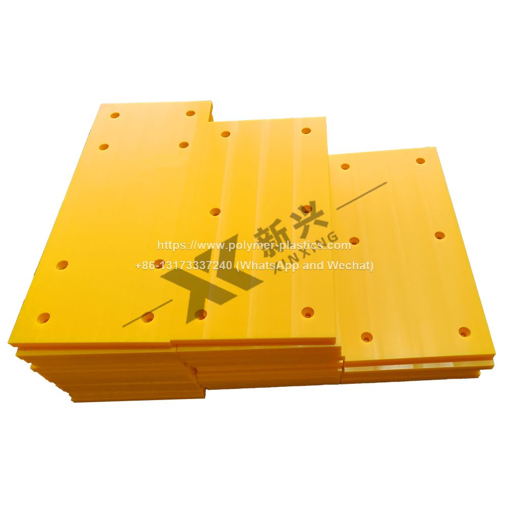 Custom UHMWPE Dock Guard Smooth Textured Surface Fender Pad Smooth Marine Face Board
