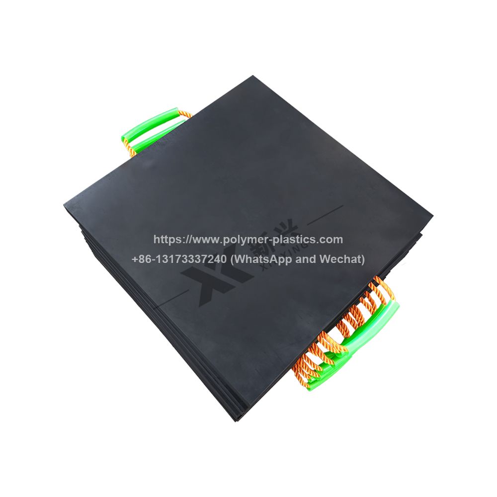 Crane Outrigger Pad with UHMWPE Plastic Leg Pads Truck Foot Bearing Support