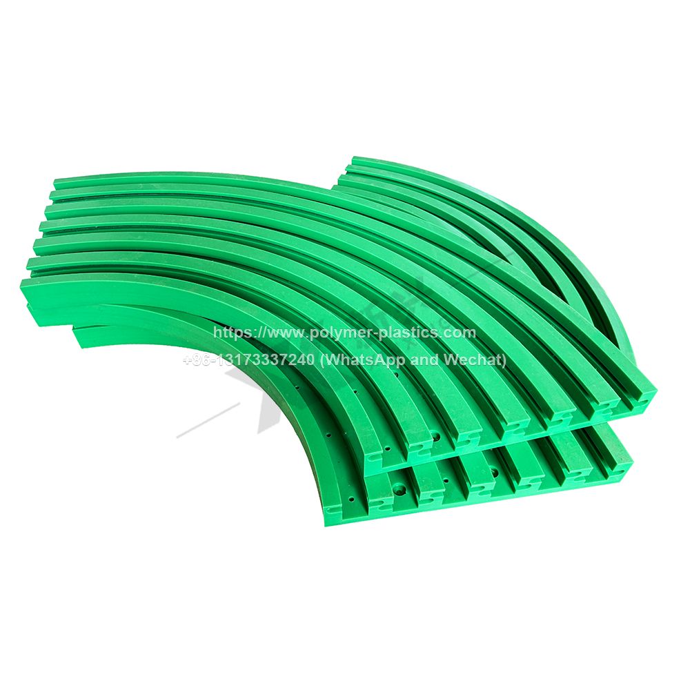 High Quality Green UHMWPE Board Smooth High-Temperature Resistant Chain Guide Rail