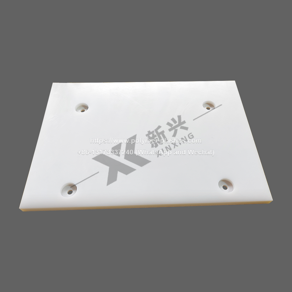 Custom UHMWPE Dock Guard Smooth Textured Surface Anti-Collision Boat Fender Pad Smooth Marine Face Board