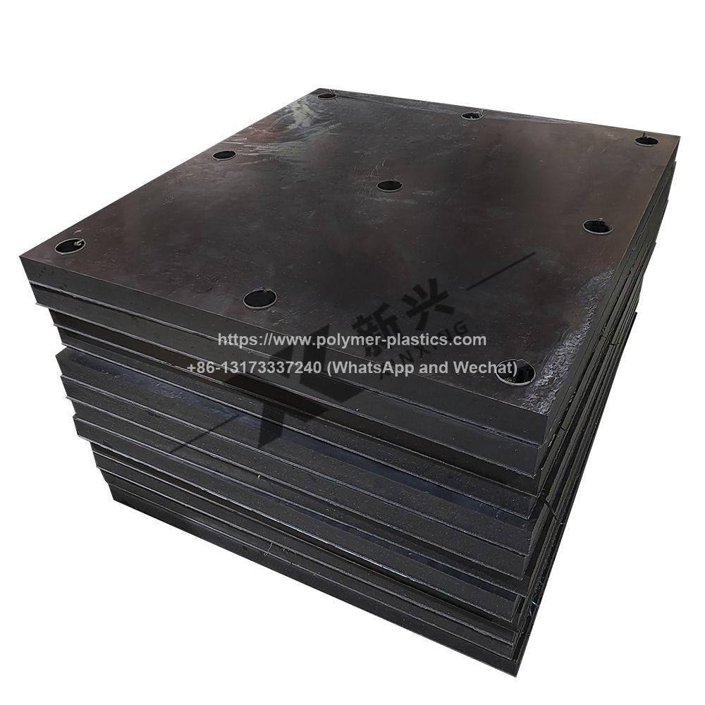 Custom UHMWPE Dock Guard Smooth Textured Surface Anti-Collision Boat Fender Pad Smooth Marine Face Board